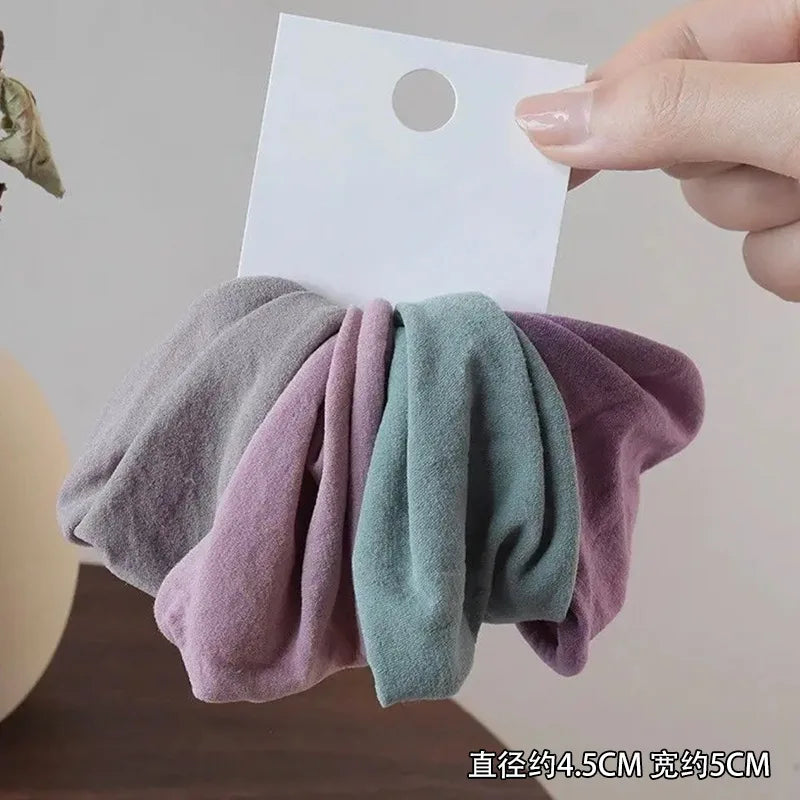 Elegant Satin Hair Scrunchies