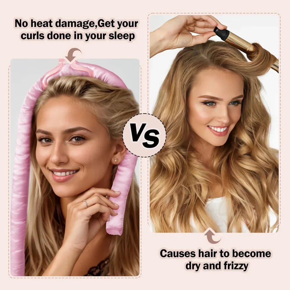 Heatless Curling Rod Night Cap